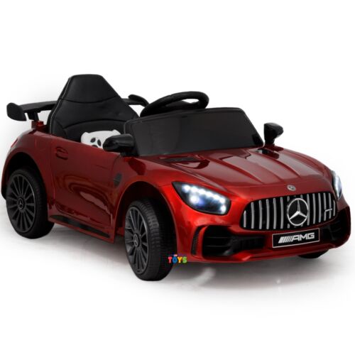 Licensed Mercedes-Benz 12V Ride-On Car with RC Control, MP3 Player, and Multiple Color Options for Kids