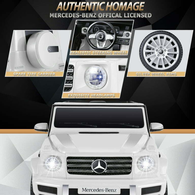 Load image into Gallery viewer, Licensed Mercedes-Benz 12V SUV Ride-On Car for Kids with Remote Control - 100W Powered Toy
