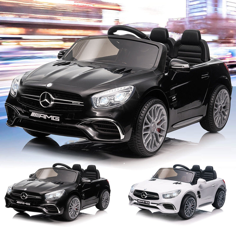 Load image into Gallery viewer, Licensed Mercedes-Benz Electric Ride-On Car for Kids with LED Lights, Music, and Remote Control
