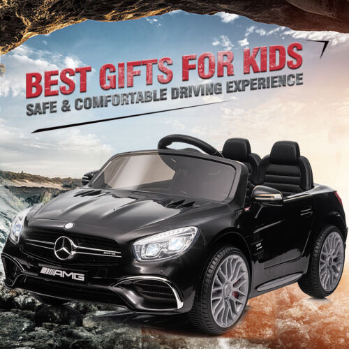 Load image into Gallery viewer, Licensed Mercedes-Benz Electric Ride-On Car for Kids with Remote Control - 12V Powered Toy Vehicle
