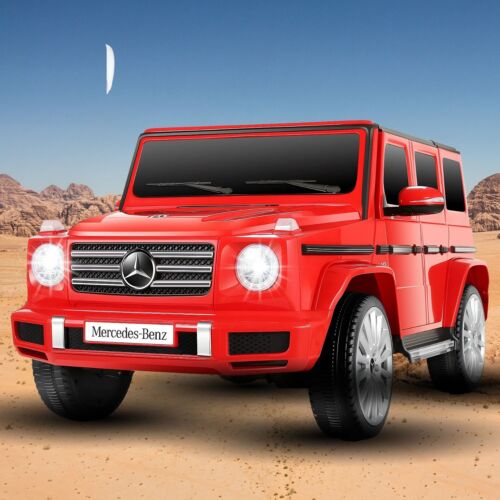 Load image into Gallery viewer, Licensed Mercedes-Benz G500 12V Ride-On Car with Remote Control and AUX/USB Connectivity for Kids
