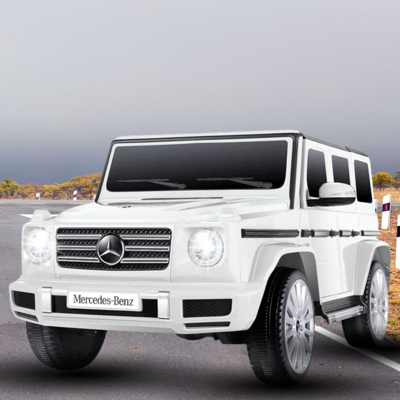 Load image into Gallery viewer, Licensed Mercedes-Benz G500 12V Ride-On Car with Remote Control and AUX/USB Connectivity for Kids

