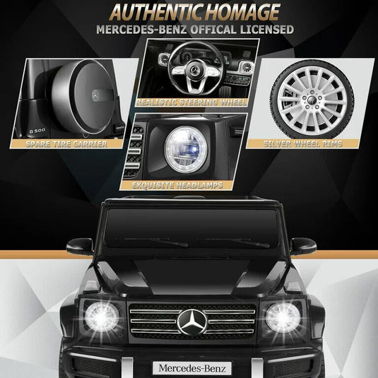 Mercedes-Benz G500 4WD Battery Powered Ride-On Car for Kids - Officially Licensed and Brand New