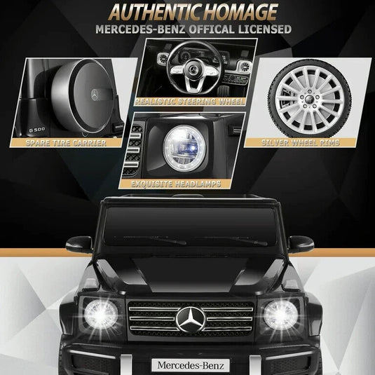 Mercedes Benz G500 12V Electric Ride-On Car with Remote Control