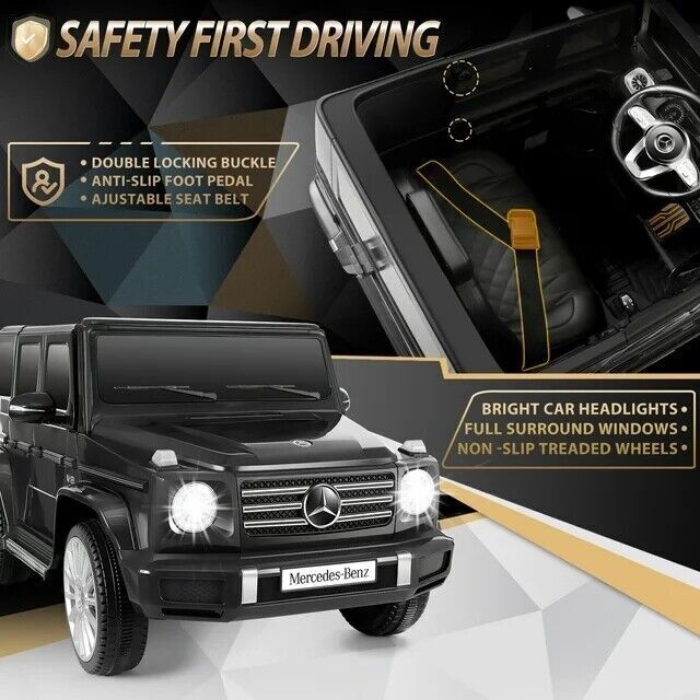 Load image into Gallery viewer, Licensed Mercedes-Benz G500 12V Battery Powered Ride On Car with Remote Control for Kids
