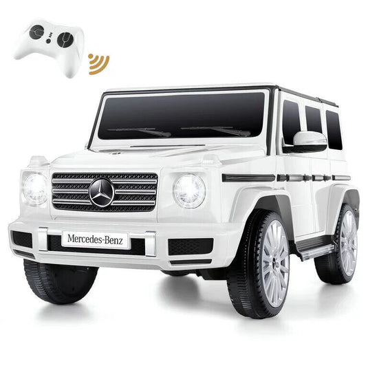 Licensed Mercedes Benz G500 Electric Ride-On Car for Kids, 12V Battery Powered Vehicle