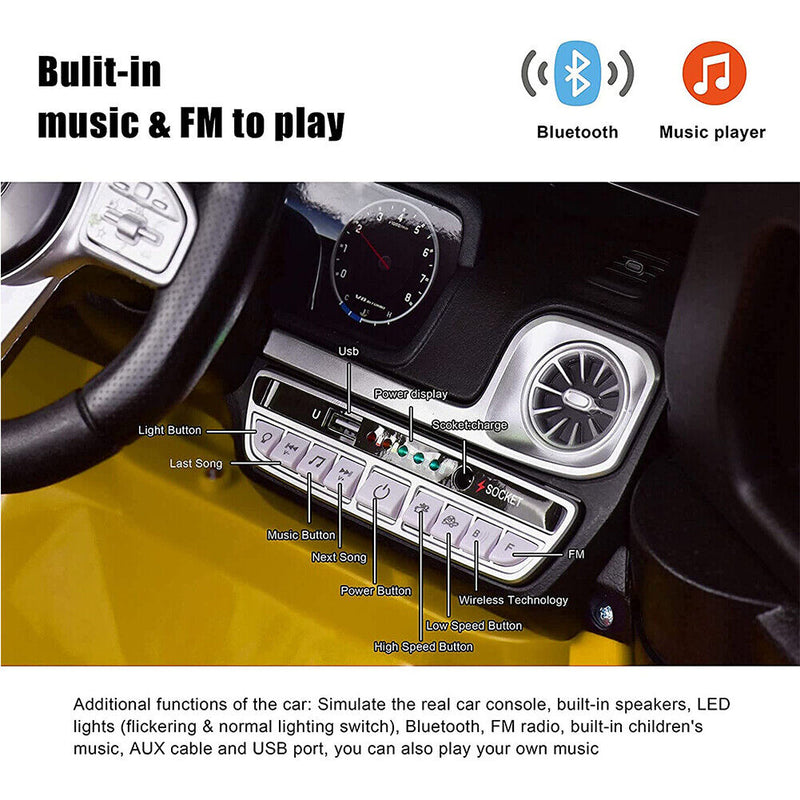 Load image into Gallery viewer, Licensed Mercedes-Benz G63 Kids Ride On Car - 12V Electric Motorized Vehicle
