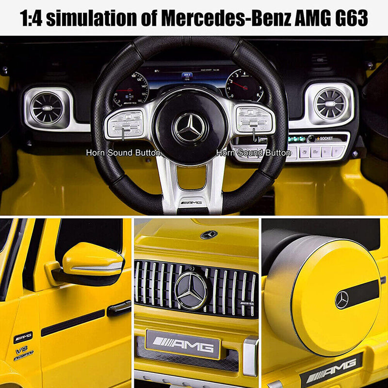 Load image into Gallery viewer, Licensed Mercedes-Benz G63 Kids Ride On Car - 12V Electric Motorized Vehicle
