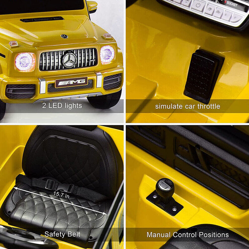 Load image into Gallery viewer, Licensed Mercedes-Benz G63 Kids Ride On Car - 12V Electric Motorized Vehicle
