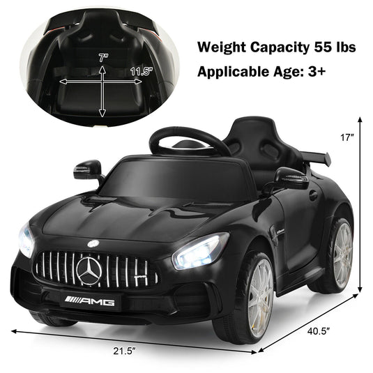 Licensed Mercedes-Benz GTR 12V Kids Ride On Car with Battery Power - The Ultimate Electric Toy