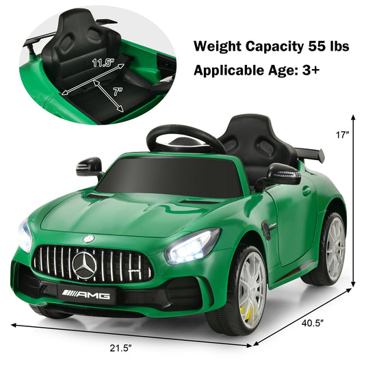 Licensed Mercedes-Benz GTR 12V Kids Ride On Car with Battery Power - The Ultimate Electric Toy