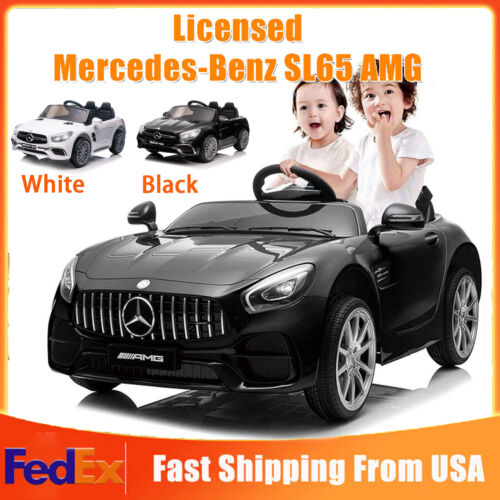 Load image into Gallery viewer, Licensed Mercedes Benz Kids Ride On Car with Remote Control - 12V Electric Battery Powered
