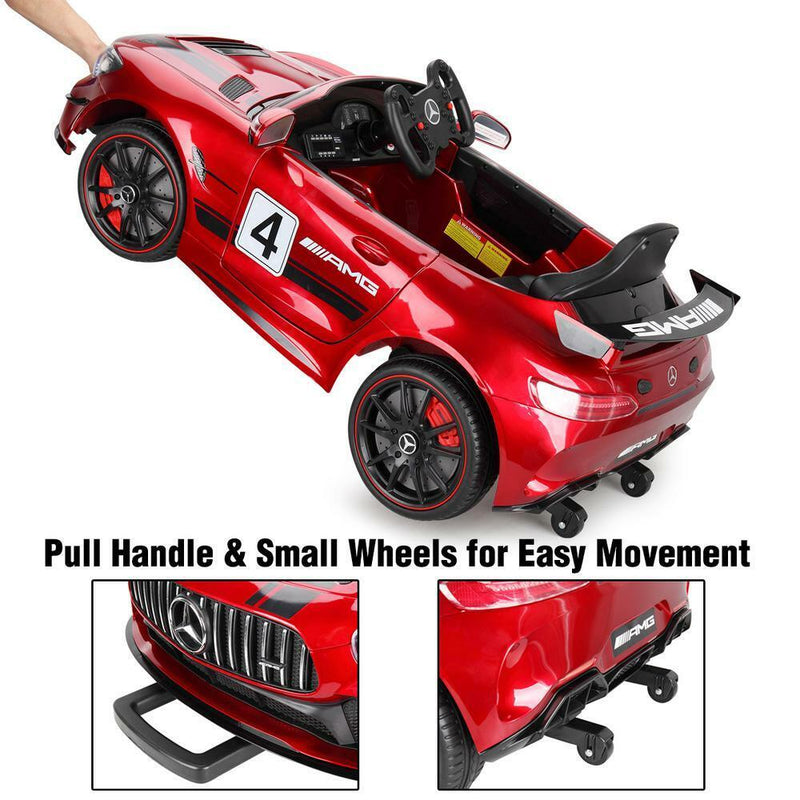 Load image into Gallery viewer, Licensed Mercedes Benz Kids Ride-On Car with Remote Control - Red
