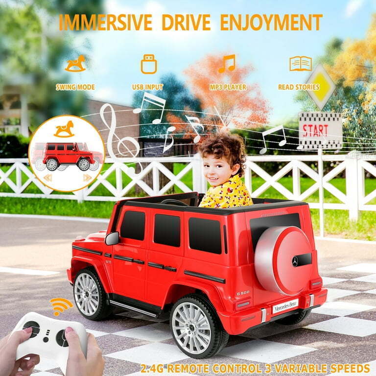 Load image into Gallery viewer, Licensed Mercedes-Benz Ride On Car for Kids with Remote Control - 4 Wheels SUV Toy Truck
