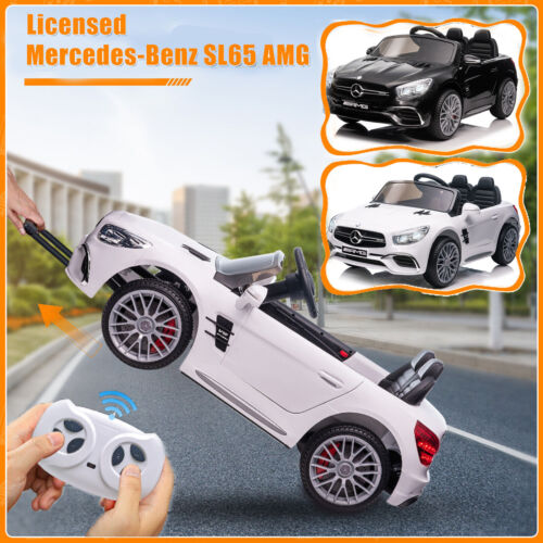 Load image into Gallery viewer, Licensed Mercedes-Benz SL65 AMG Electric Ride-On Car for Kids with Remote Control - 12V
