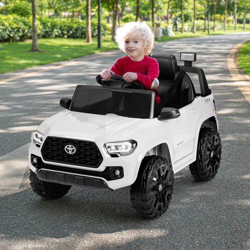 Load image into Gallery viewer, Licensed Toyota Tacoma Ride-On Car for Kids with MP3 Player - 12V Electric Vehicle by Kimbosmart
