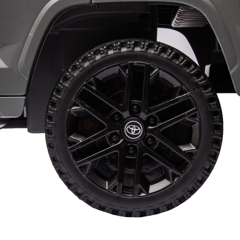 Load image into Gallery viewer, Licensed Toyota Tundra Grey 12V Kids Ride On Pickup Truck with 3 Speeds and Dual Motors
