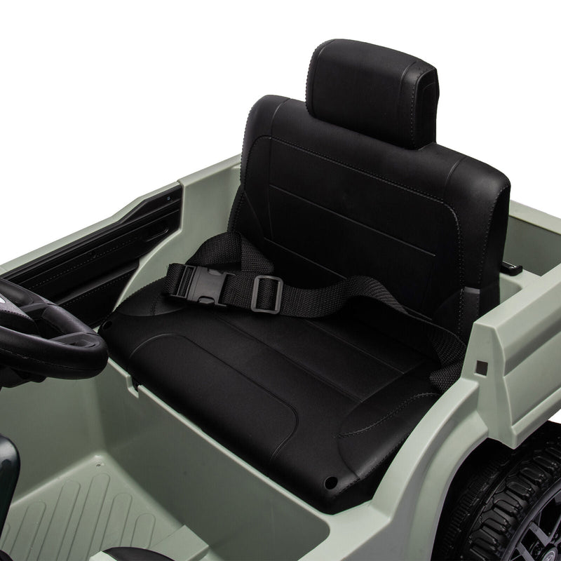 Load image into Gallery viewer, Licensed Toyota Tundra Olive 12V Kids Ride On Pickup Truck with 3 Speeds and Dual Motors
