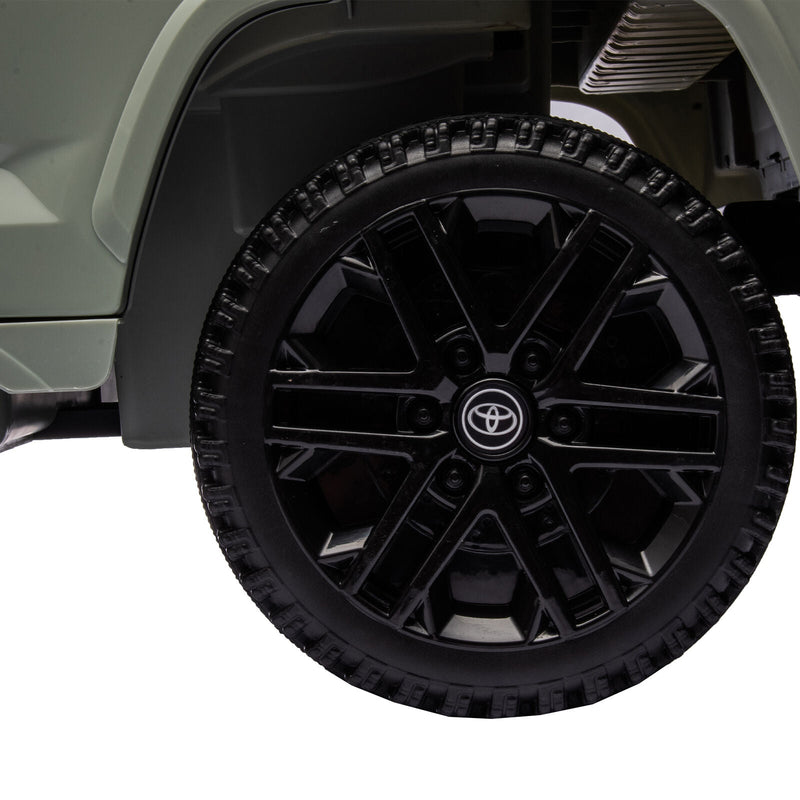 Load image into Gallery viewer, Licensed Toyota Tundra Olive 12V Kids Ride On Pickup Truck with 3 Speeds and Dual Motors
