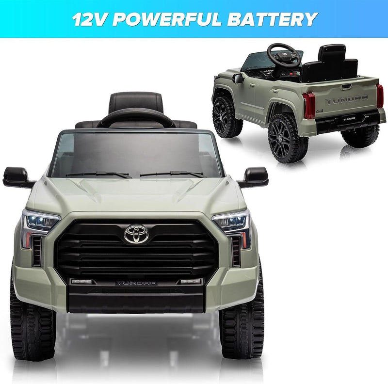 Load image into Gallery viewer, Licensed Toyota Tundra Pickup 12V Battery Powered Ride-On Truck for Kids
