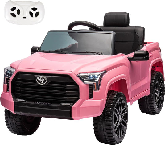 Licensed Toyota Tundra Pickup 12V Battery Powered Ride-On Truck for Kids