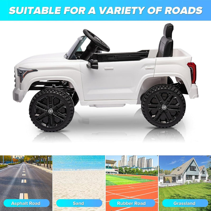 Load image into Gallery viewer, Licensed Toyota Tundra Pickup Electric Car for Kids - 12V 2-Seater Ride On Truck
