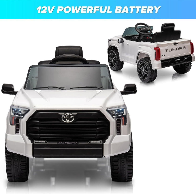 Load image into Gallery viewer, Licensed Toyota Tundra Pickup Electric Car for Kids - 12V 2-Seater Ride On Truck

