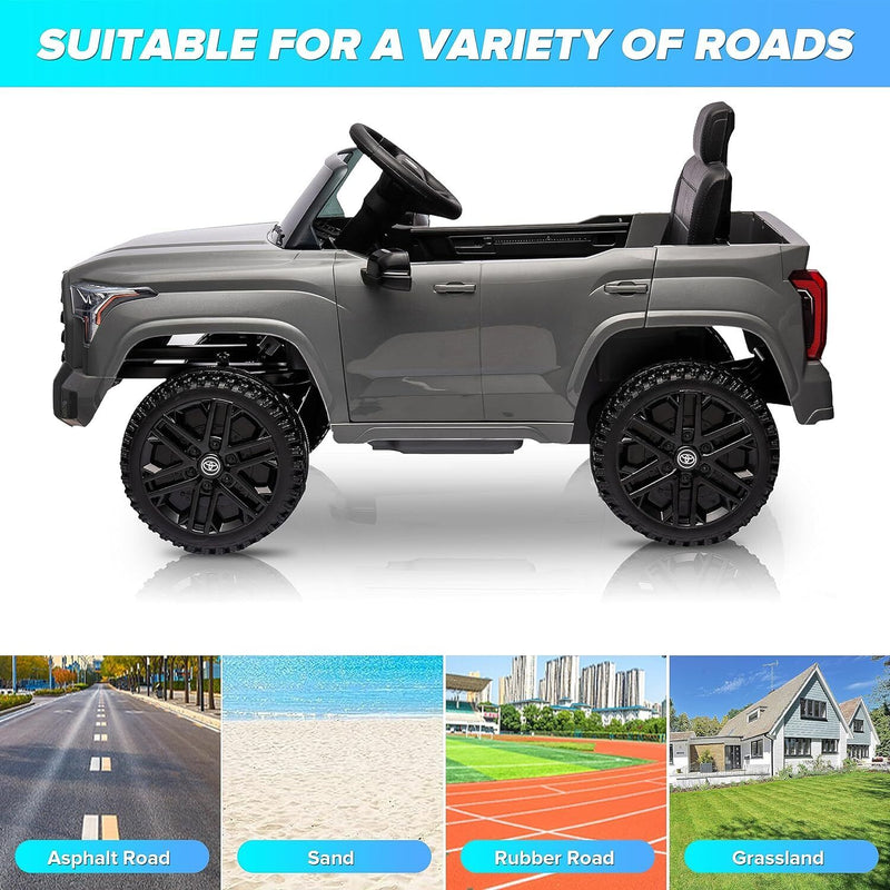 Load image into Gallery viewer, Licensed Toyota Tundra Pickup Electric Car for Kids - 12V 2-Seater Ride On Truck

