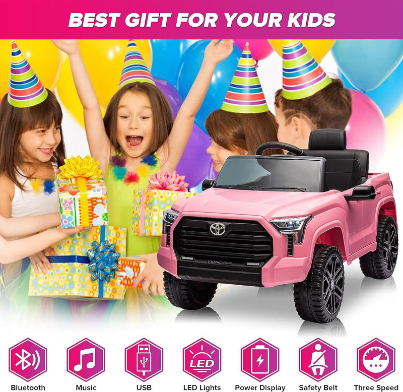 Load image into Gallery viewer, Licensed Toyota Tundra Pickup Electric Car for Kids - 12V 2-Seater Ride On Truck
