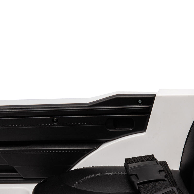 Load image into Gallery viewer, Licensed Toyota Tundra White 12V Kids Ride On Car with 3 Speeds and Dual Motors
