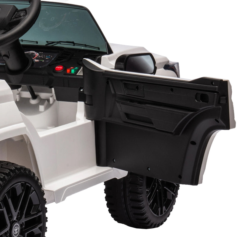 Load image into Gallery viewer, Licensed Toyota Tundra White 12V Kids Ride On Car with 3 Speeds and Dual Motors
