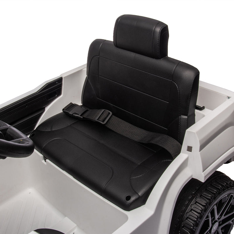 Load image into Gallery viewer, Licensed Toyota Tundra White 12V Kids Ride On Car with 3 Speeds and Dual Motors
