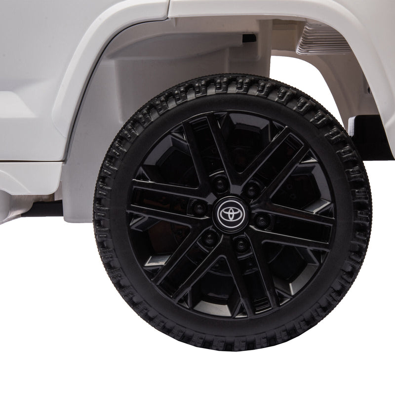 Load image into Gallery viewer, Licensed Toyota Tundra White 12V Kids Ride On Car with 3 Speeds and Dual Motors
