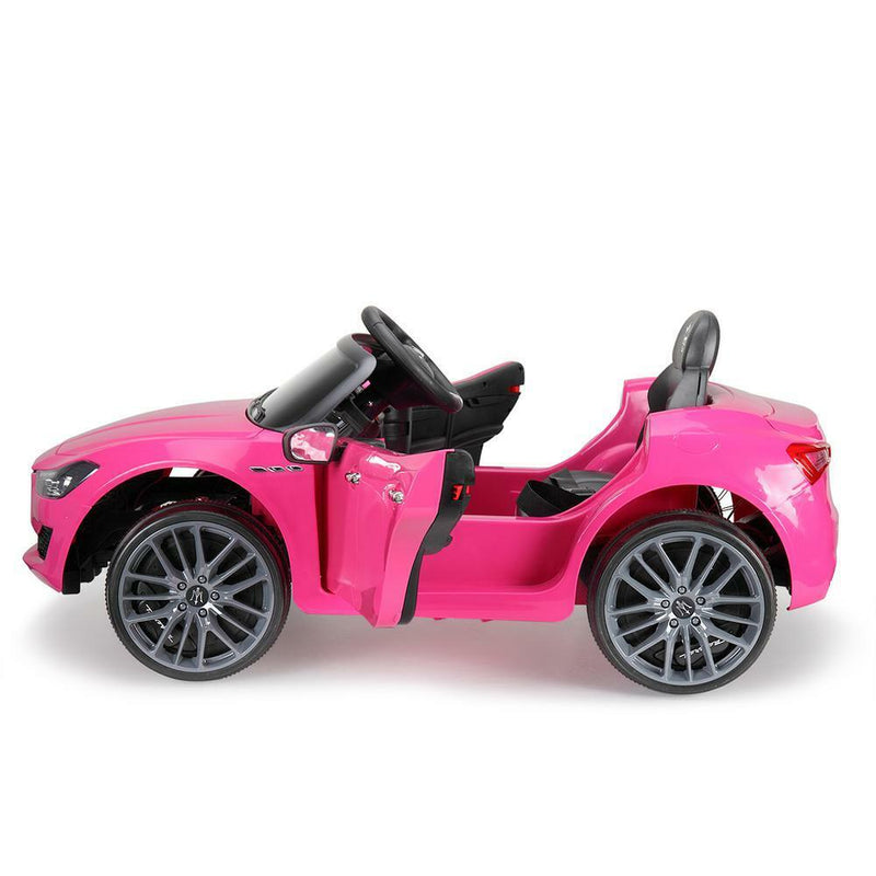 Load image into Gallery viewer, Light Pink Maserati Electric Ride-On Car for Kids with Remote Control
