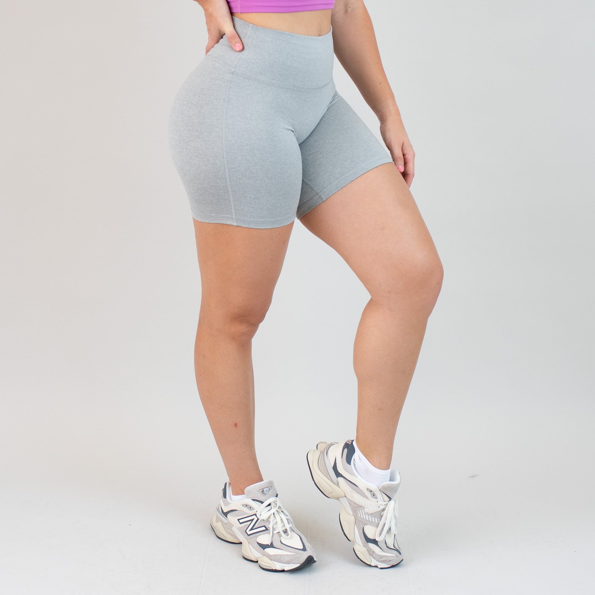 Biker Short 6" - No Front Seam - High Rise - Skoutley Outdoors LLC