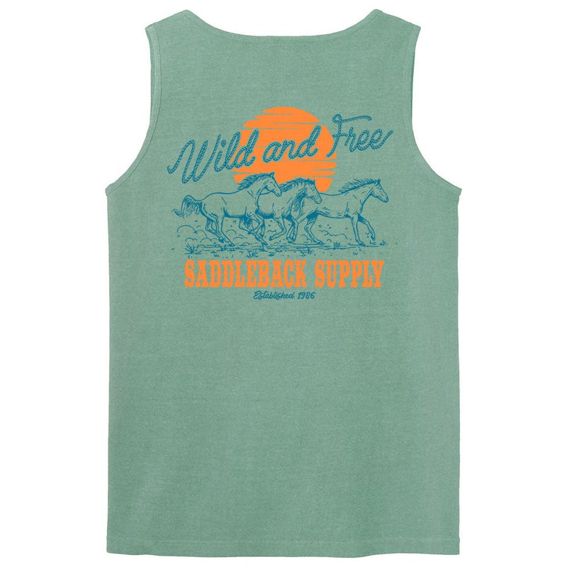 Load image into Gallery viewer, Wild and Free Pigment Tank Top
