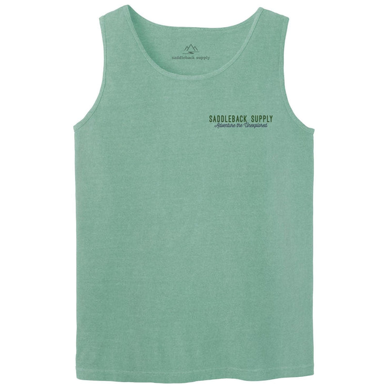 Load image into Gallery viewer, Camping Bear Pigment Tank Top
