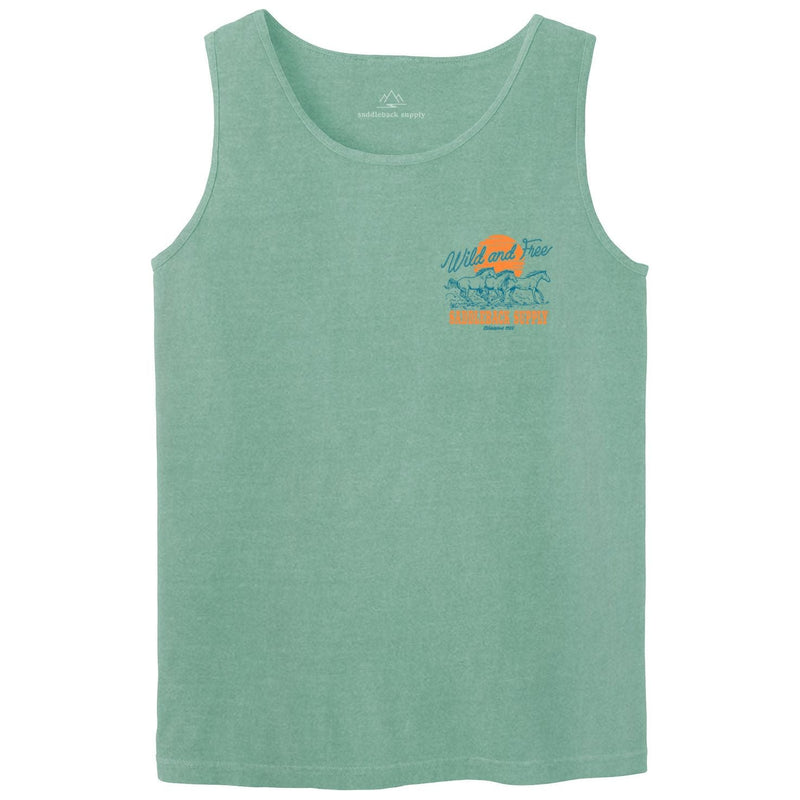Load image into Gallery viewer, Wild and Free Pigment Tank Top
