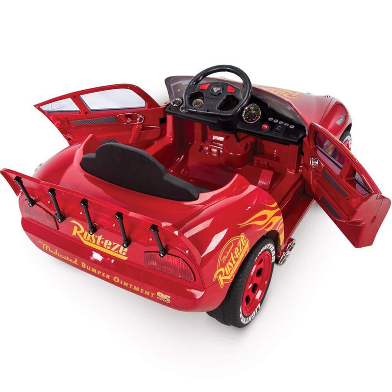 Load image into Gallery viewer, Lightning McQueen Battery-Powered Vehicle with Sound Effects for Ages 3+
