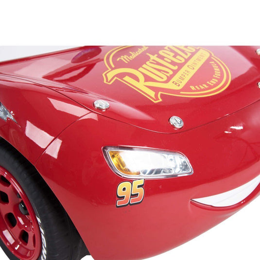 Lightning McQueen Battery-Powered Vehicle with Sound Effects for Ages 3+