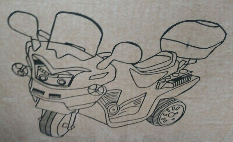 Load image into Gallery viewer, Lil&#39; Rider 3 Wheel Battery Powered Motorcycle Ride On Toy for Kids
