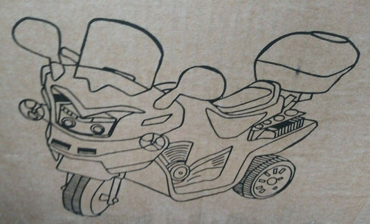 Lil' Rider 3 Wheel Battery Powered Motorcycle Ride On Toy for Kids