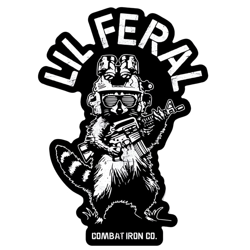 Load image into Gallery viewer, Lil Feral Racoon Decal
