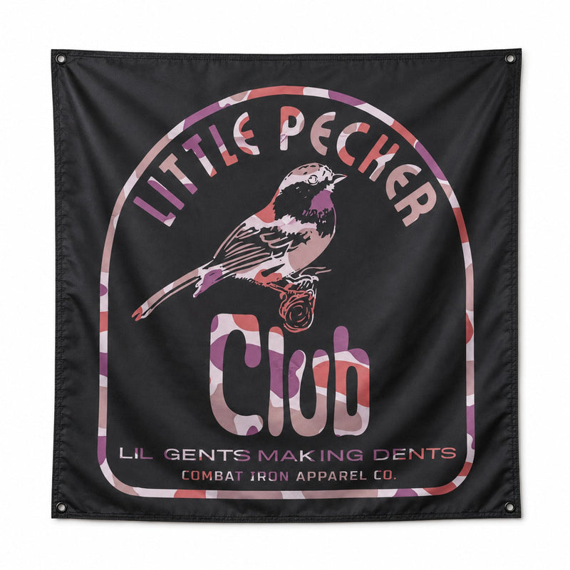 Load image into Gallery viewer, Little Pecker Club 3' X 3' Wall Flag
