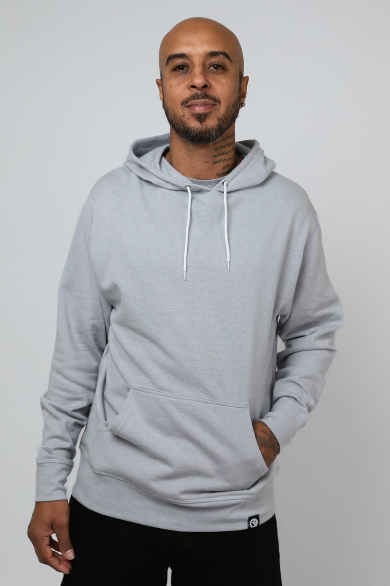 Load image into Gallery viewer, Hero Hoodie Lite Pullover (Heather Gray)
