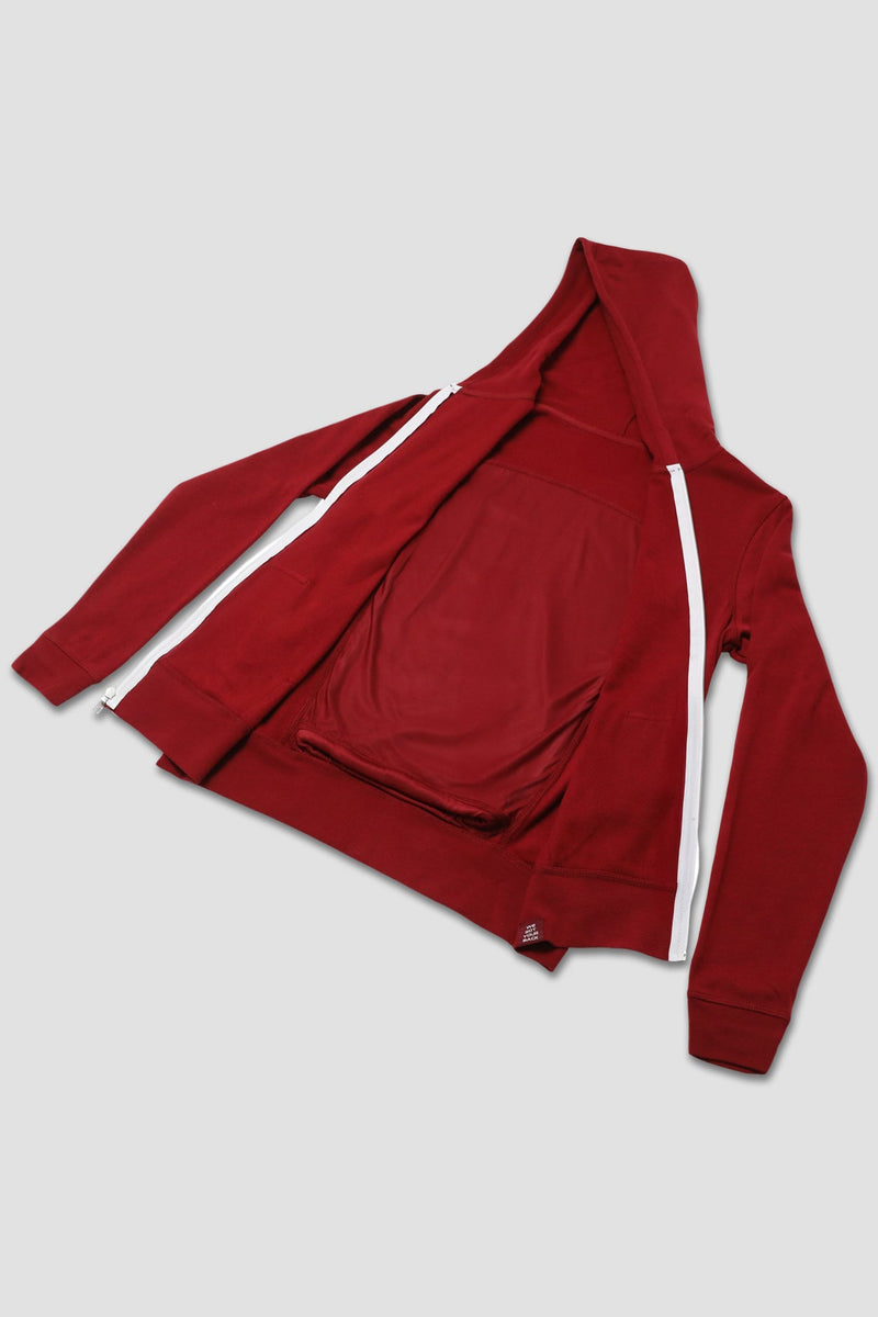Load image into Gallery viewer, Women's Hero Hoodie Lite (Crimson Cherry)
