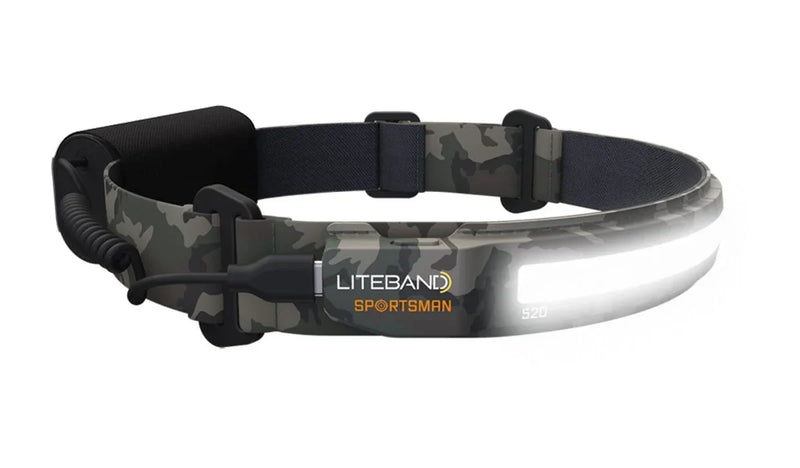 Load image into Gallery viewer, ACTIV 520 Lumen LED Wide Beam Rechargeable Headlamp
