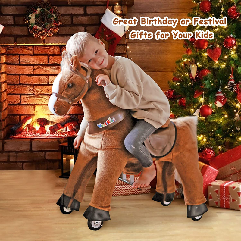 Load image into Gallery viewer, Little Riders&#39; Dream: Mini Horse Toy for Kids Ages 3-5 (30.1 Inches Tall)
