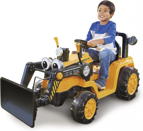 Bulldozer Digger Front Loader Ride On Construction Toy For Kids