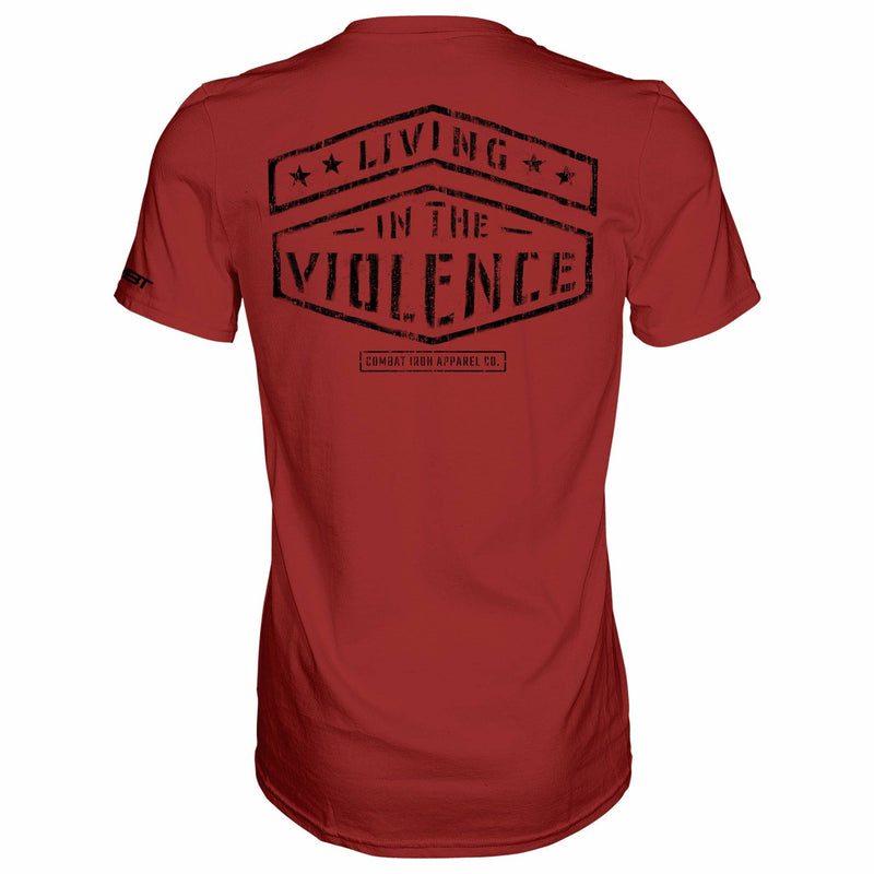 Load image into Gallery viewer, LIVING IN THE VIOLENCE MEN’S T-SHIRT
